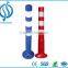 Reflective spring pvc flexible warning post