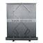 Hot sale pull up floor standing projection screen for business