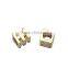 Wholesale 5mm Matte Gold Brass Flower Beads Jewelry