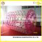 big inflatable pvc balls,hot sale inflatable wheel water roller ball price water filled lawn roller price
