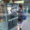 Multi-touch foil for shopping mall