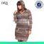 Plus Size Hooded Knit Sweater Dress