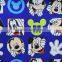 latest design thick 100% polyester peach skin thermal transfer printed fabric