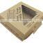 Customized clam shell corrugated box