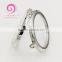 floating locket charms necklace magnetic glass pendant Memory Locket