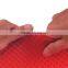 FDA and LFGB food grade colorful square shape table silicon mat