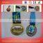 cheap wholesale custom sport metal medal with ribbon
