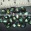 New arrival Labradorite Green Flashy Irregular shape Rose cut gemstone
