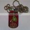 Dog Chain Gifts of Round Metal Logo Stainless Steel Dog Tag With Sticker