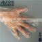 disposable personal protective plastic glove,
