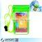 Mobile Phone PVC Waterproof Bag with 3 Zip Lock Seals