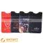 Lycra cloth cardholders phone case Sticky cardholder for celphone