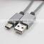 Black USB 2.0 to USB Type C data Cable for LE 1s MOBILE
