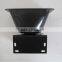 black police 12V powerful aluminum speaker horn