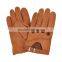 New premium men's unlined deerskin leather gloves. Hand sewing breathable driving gloves .
