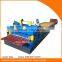 CE quality hydraulic color step tile glazed panel roll forming machine for roofing panel