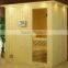 2015 newest real wood dry sauna room