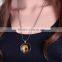 2016 Halloween gift silver chain glowing in the dark terror hands pendant picture necklace