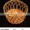 Wholesale cheap plastic lined wicker basket