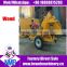 Hot sale diesel engine mobile grain powder straw hammer mill wood crusher