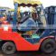 construction machinery used 3tons toyota diesel forklift for sale