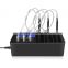 High Speed Best Selling Smart Digital Power Quick Charging Charger With 6 Ports Sundial
