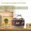 Greenwell 2 Waterproof Lunch Bag Tote Insulated Cooler Carry Bag for Travel and Picnic, Colorful Flower