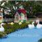 CY309 White Swan moss micro landscape ornaments DIY Decoration for home office