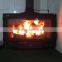 15KW Large antique cast iron wood burning fireplace inserts HS-X9L