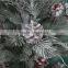 White snow fake christmas tree artificial Christmas tree in pot