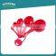 Toprank  Trade Assurance High Quality 5pcs ABS Adjustable Coffee Measuring Spoon Set