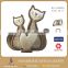 10.5 Inch Cat Shape Home Goods Garden Statue Molds For Sale