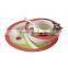 Eco-friendly High standard Bamboo Fiber Kids Dinnerware Sets