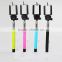 New products 2016 innovative product Cable Take Pole Selfie Stick