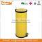 Round Cover Powder Coating Pedal Waste Bin