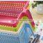 Plastic basket with handle, Small plastic basket with handle