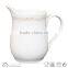 Delicate creamy White Emboss Crockery Stoneware Houseware dots pattern Pitcher