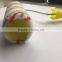 Patterned paint roller acrylic cover red/gray strip stick system roller frame