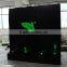 customized acrylic waterfall style led wall screen for project show