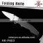 7cr17 Blade titanimum handle combination folding knife