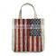 New Retro Craft Cotton Linen Tote Shopping Bags with competitive price