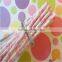 Different colors disposable star paper straw