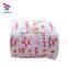 custom printed fashion cartoon grosgrain ribbon for gift ribbon