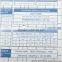 Kearing brand Flexible Aviation Square Ruler for pilot and flight student