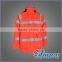 heavy cotton high visibility winter traffic police jacket