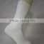 blank 100% polyester socks for sublimation white tube socks