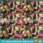Wholesale US Military Casual Style Camo Printed Twill Poly Peach Skin Fabric
