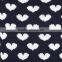 latest crew neck rib-knit hem pullover heart shape jacquard knitting sweater