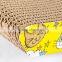 Cat scratch board corrugated claw with sofa tease toy pet