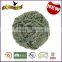 Charmkey corrugated yarn rainbow strips polyester acrylic knitting yarn for women